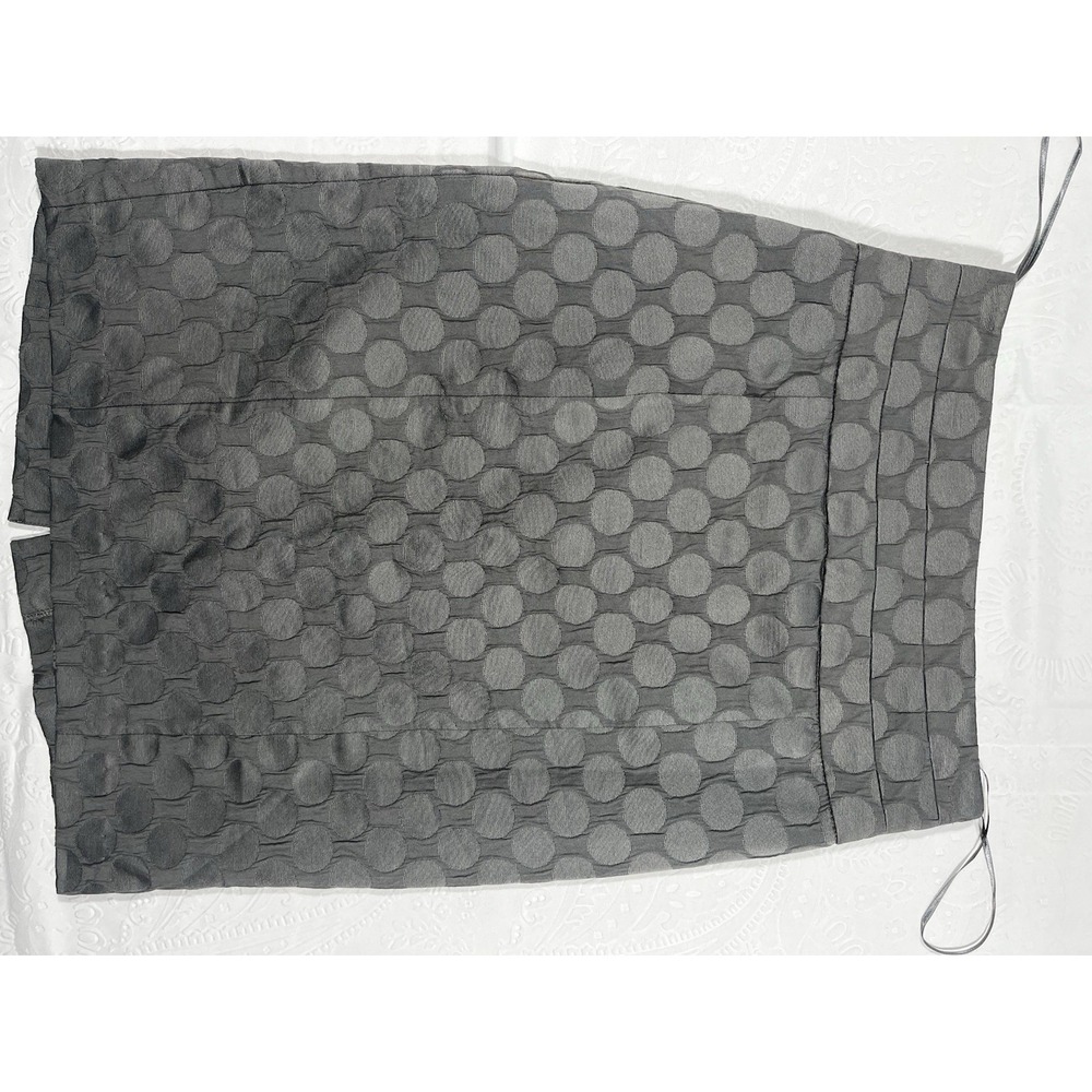 HM Solid Color Gray Polkadot In Pattern Women's Skirt Size US-4